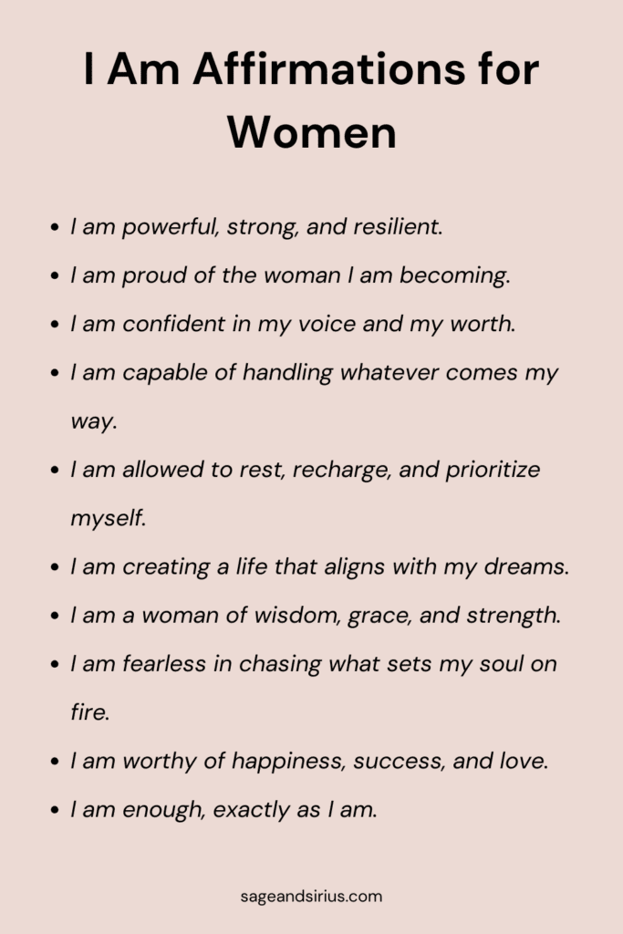 75+ Powerful Morning I Am Affirmations to Start Your Day with ...